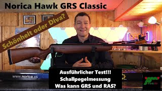 PlinkAir  NORICA Hawk GRS Classic Review Luftgewehr Ausführlicher Test Beauty oder Diva airgun [upl. by Hinckley]