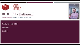 REDIS 101  RediSearch [upl. by Elyssa]