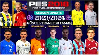 PES 2018 TRANSFER YAMASI VE TÜRKÇE SPİKER KURULUMU NASIL YAPILIR [upl. by Harmon]