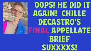 Trial Lawyer Rips Apart Chille DeCastro’s Final Appellate Brief Put A Fork In It Hes Done [upl. by Naujd]