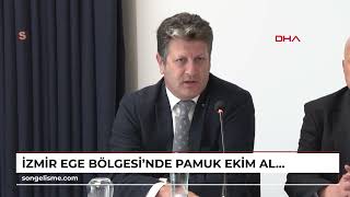 İZMİR Ege Bölgesi’nde pamuk ekim alanları artarken rekoltenin düşmesi bekleniyor [upl. by Oatis499]