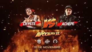 Apocalipsis XL Chystemc VS Achepe  LXL16 quotLinea Dieciséisquot Vídeo Oficial [upl. by Anica]