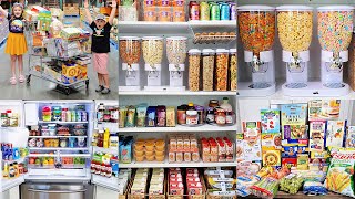 Satisfying COSTCO HAUL RESTOCK  REFILL for Back to School REFRIGERATOR  PANTRY Organization Ideas [upl. by Anitsrihc]