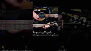 Alumni Homecoming  Parokya ni Edgar 2003 Easy Guitar Chords Tutorial with Lyrics Part 1 SHORTS [upl. by Elaweda]