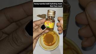 Honey face pack  Homemade face packs glowingskin youtubeshorts pharmacist [upl. by Nilam]