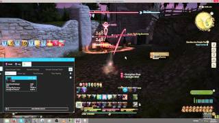 FFXIV A Realm Reborn  Lv50 Bard DPS Rotation demo [upl. by Norud]