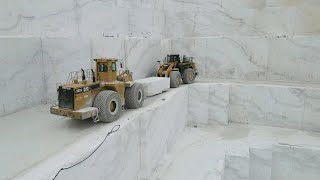 Documentary Of Marble Quarries Based In Greece Marble Extraction And Proccesing [upl. by Gnahc]