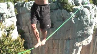 Highline free solo accident in Les Gorges du Verdon [upl. by Strauss]