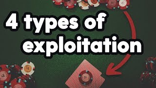 4 Types Of EXPLOITATION In Poker  SplitSuit [upl. by Pell598]