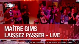 Maître Gims  Laissez passer  Live  C’Cauet sur NRJ [upl. by Eardnaed]