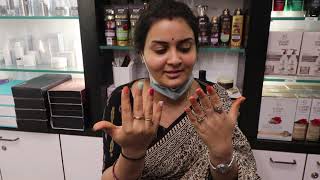 My nail extension  annat chaudas ka vart mummy k  mandir [upl. by Modnar]