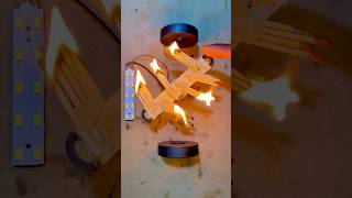 Magnet Experiment Free Energy Generator dcmotor generator magnet youtubeshorts tech [upl. by Sanburn300]