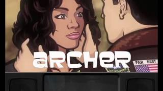 Archer Danger Zone Pinball Fx2 Video Backglass [upl. by Mella]