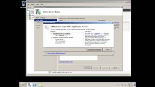 SharePoint 2010 Beta Installation Step 3  Add Server Roles amp NET Framework 351 [upl. by Yleek80]