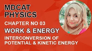 MDCAT Physics chapter3Physics MDCAT ch 3 Interconversion Potential amp Kinetic Energy  MDCAT Physics [upl. by Amadeus]