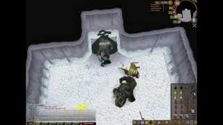 Bandos solo with magic  Divine Ahrims Staff of Light Overloads Ice Barrage Blood Barrage HD [upl. by Harmonia]