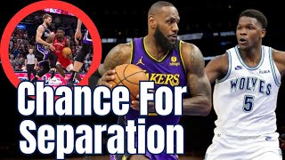 Lakers Have A Chance To Build Separation [upl. by Ayikahs]