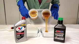 Valvoline High Mileage MAXLIFE vs AMSOIL 100 Synthetic [upl. by Namien]