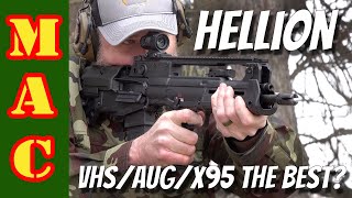 New Hellion vs X95 and AUG  Battle of the military bullpups [upl. by Charie]