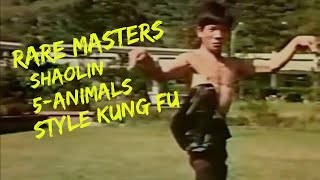 Grand Masters KUNG FU RARE Old Footage [upl. by Viridissa691]