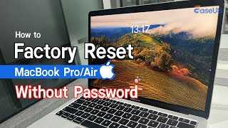 Factory Reset Mac Without Password for macOS SonomaVenturaMonterey [upl. by Nwahser]