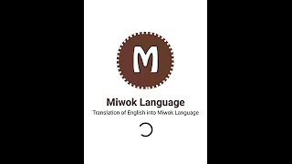 Learn Miwok [upl. by Aranahs]