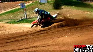 CRASH Southwick Berm Flip MXPTV [upl. by Wilfreda359]