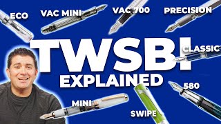 Every TWSBI Fountain Pen  Explained [upl. by Bianka]