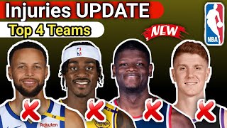 NBA Injuries New UPDATE  NBA [upl. by Arreik]