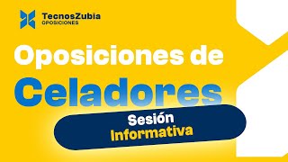 🚑Oposiciones Celador SAS  Sesión informativa  Tecnoszubia [upl. by Orland]