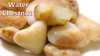 Water Chestnut Recipe  How To Make Crispy Chestnuts  Singhara [upl. by Russi]