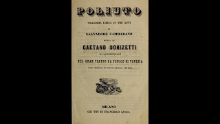 Donizetti Poliuto  Lasciando la terra  Margherita Benetti Giacomo Lauri Volpi [upl. by Amaris]