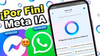 Por Fin  Meta IA llega a WhatsApp y a Messenger [upl. by Centonze]