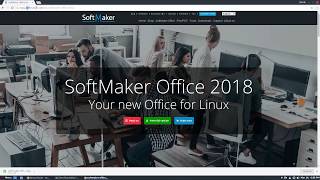 How To Install The Softmaker Office 2018 Trial On Linux [upl. by Retrop445]