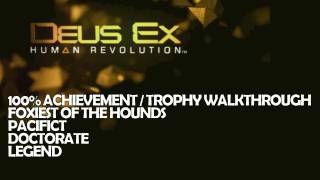 Deus Ex  Part 37  End  Legend  Doctorate  Pacifist  Foxiest Full Walkthrough [upl. by Yael273]