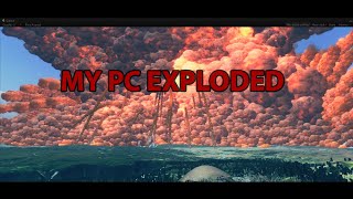 Yellowstone Supervolcano Eruption Simulation [upl. by Moises]