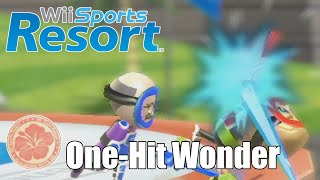 quotOneHit Wonderquot Stamp  Swordplay Duel  Wii Sports Resort Wii 4 [upl. by Zorah]