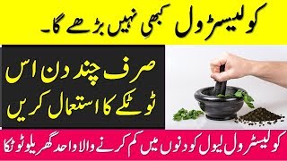 How To Treat High Cholesterol  Natural Ways To Reduce Cholesterol  Health Tips In Urdu \ Hindi [upl. by Assirralc612]