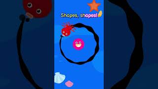 Shapes Song  Nursery Rhymes  🟣 Circle 🔺Triangle 🟨 Square  Shapes Name in English [upl. by Nordek377]