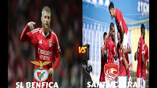 SL BENFICA 30 SANTA CLARA  EM DIRETO [upl. by Corney]