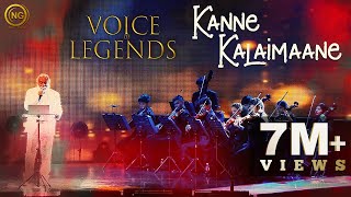 Kanne Kalaimaane  KJ Yesudas  Moondraam Pirai  Voice of Legends Singapore [upl. by Aihseket]