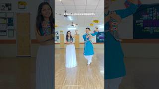 New 6 step garbadodhiya hand amp leg movements tutorial💃🕺 legmovement newgarba handmovements [upl. by Lucita]