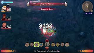 Xenoblade DE Fiora Solo vs Despotic Arsene [upl. by Llertnom]