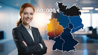 Einkommen in DEUTSCHLAND Wo man am MEISTEN verdient [upl. by Rossy]