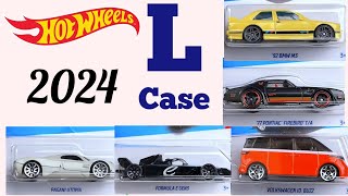 Hot Wheels 2024 L Case [upl. by Liamsi]