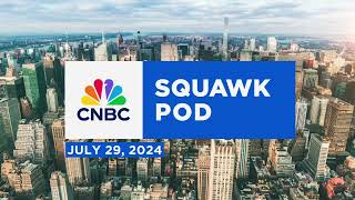 Squawk Pod At the Olympics Michael Phelps Christine Lagarde Michele Kang  072924  Audio Only [upl. by Latsyk679]