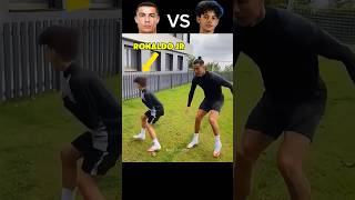 Ronaldo JR vs Cristiano Ronaldo cristianoronaldo ronaldojr ronaldo [upl. by Tullius]