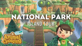 Get Ready for the MOST INCREDIBLE National Park Forest Animal Crossing Island Tour [upl. by Dinsdale]