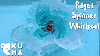 Fidget Spinner Whirlpool amp Other Experiments in Super Slow Motion [upl. by Lethia980]