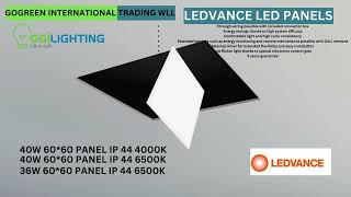 LEDVANCE LED PANEl GOGREEN INTERNATIONAL ledvance PANELS panellight light rooflight interior [upl. by Teemus289]